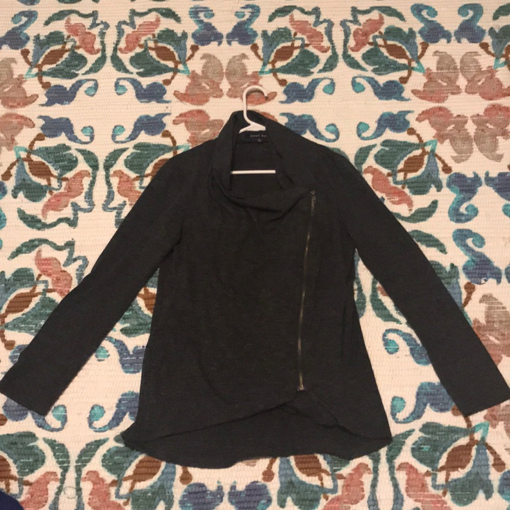 XL ModCloth Airport Greeting Cardigan
